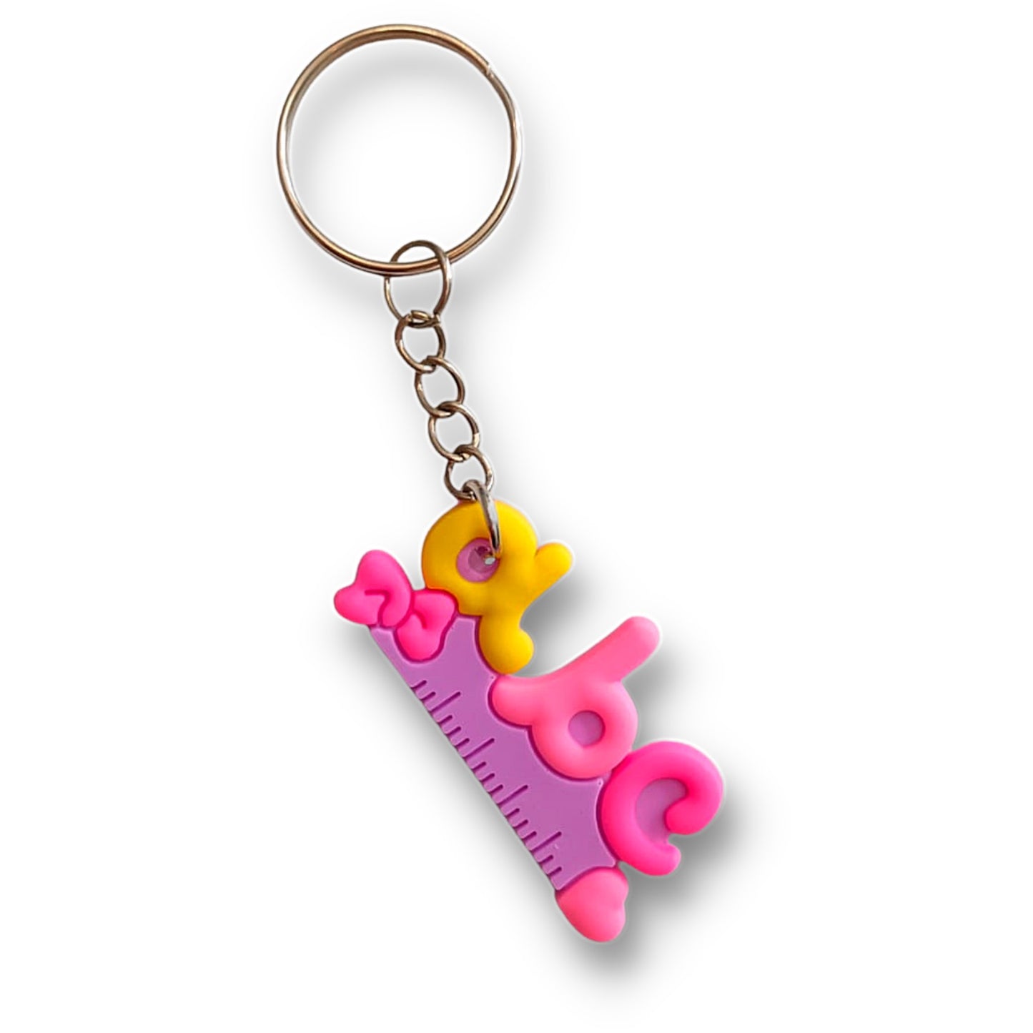 ABC Ruler Keyring