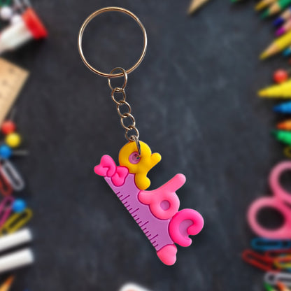 ABC Ruler Keyring