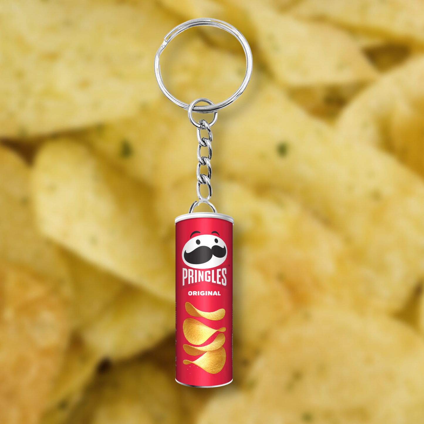 Pringles Red Keyring