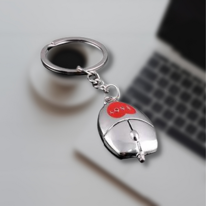 Computer Mouse Keyring