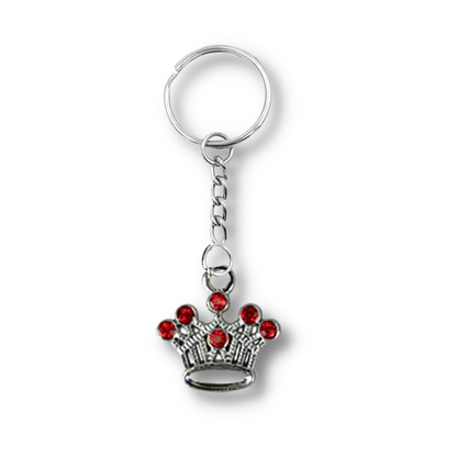 Crown Keyring (Various Colours)