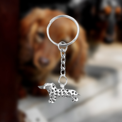 Delightful Dachshund Keyring