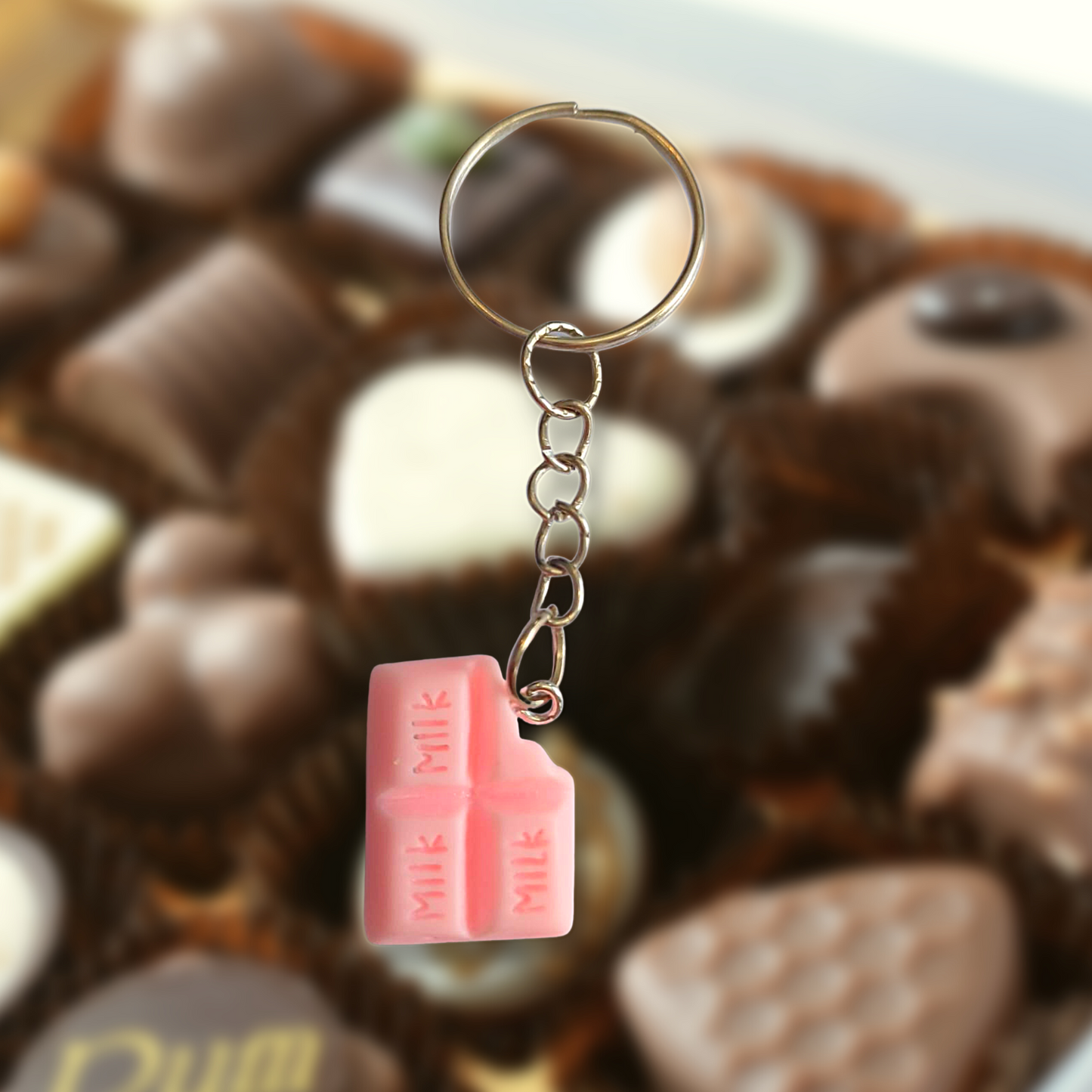 Ruby Chocolate Keyring