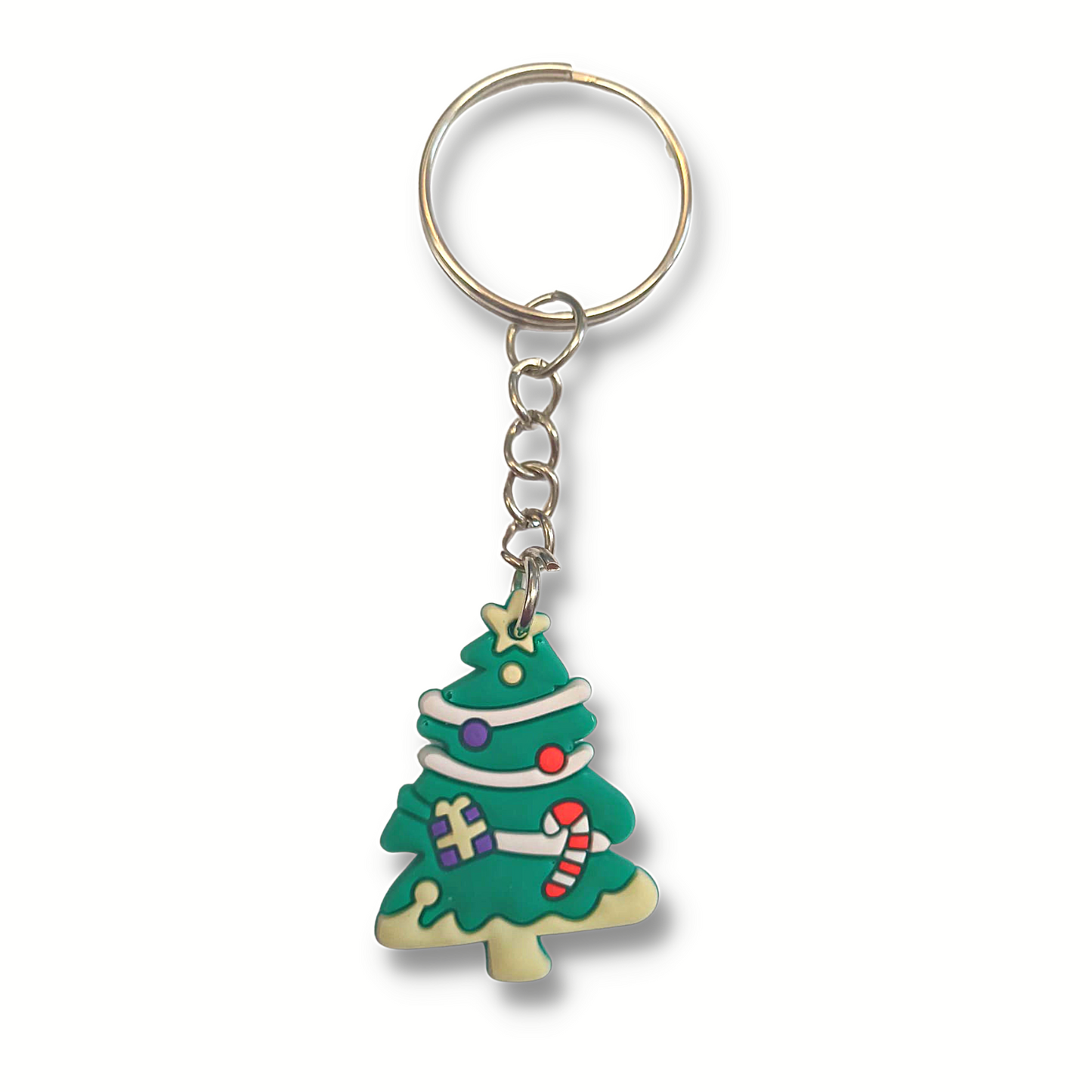 Classic Christmas Tree Keyring