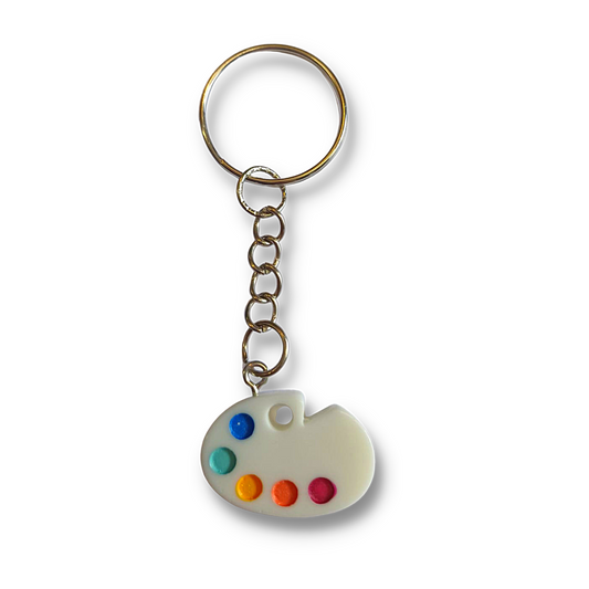 Paint Palette Keyring