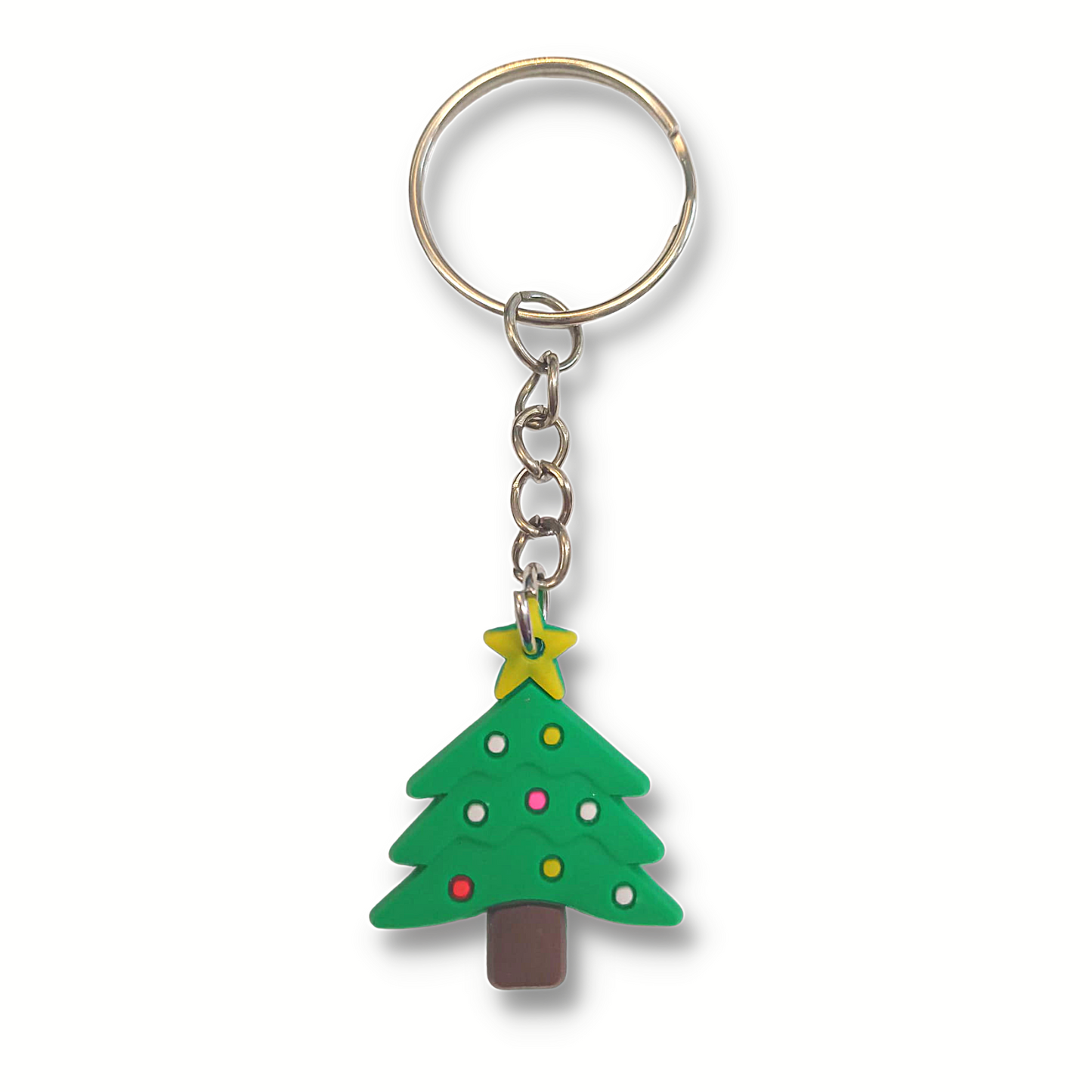 Simple Christmas Tree Keyring