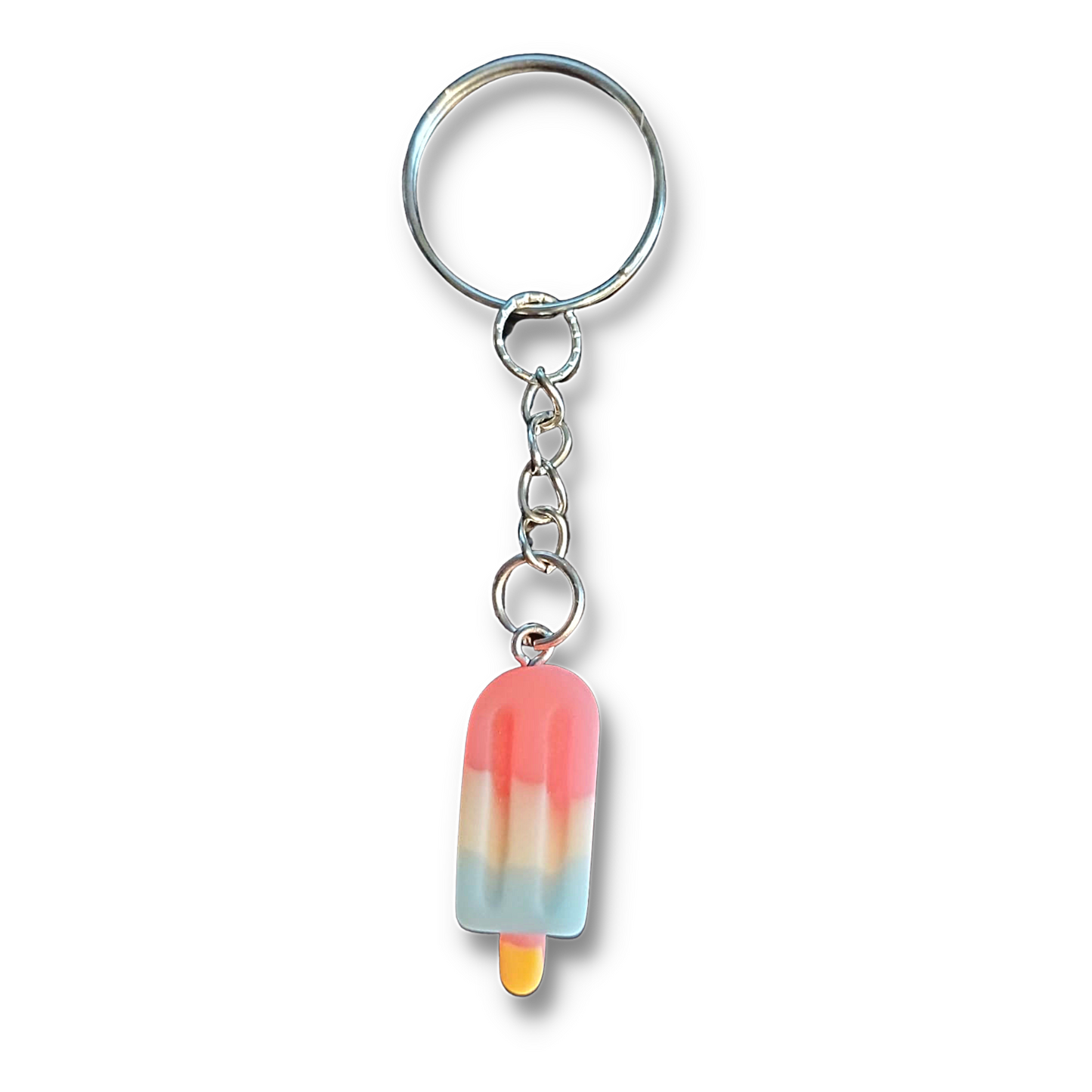 Pink Ice Cream Keyring