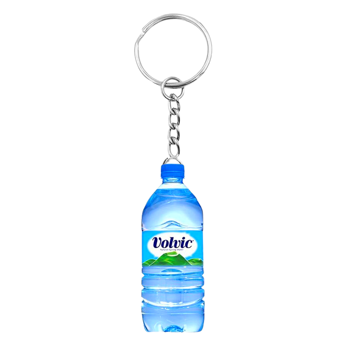 Volvic Water Keyring