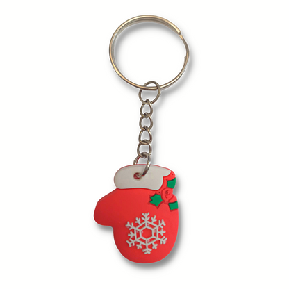 Christmas Mitten Keyring