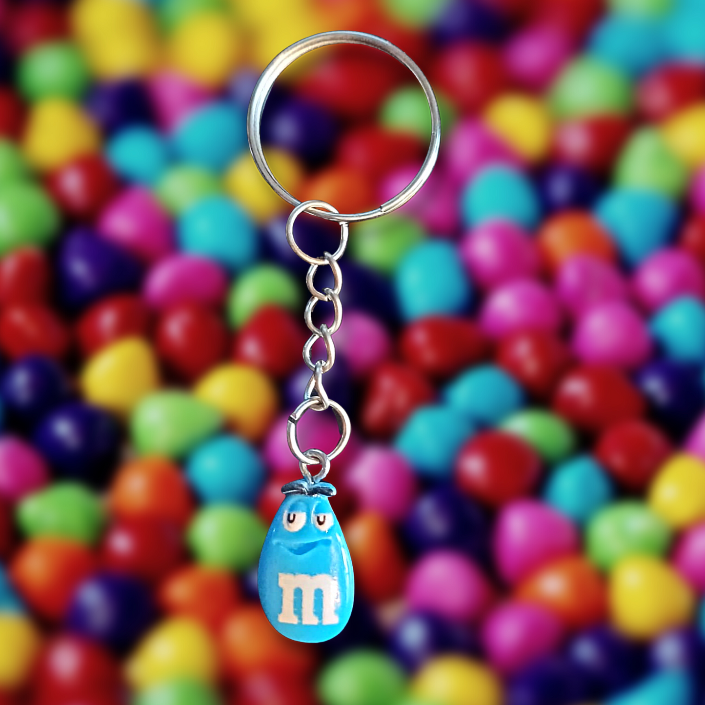 M&M Keyring (Various Colours)