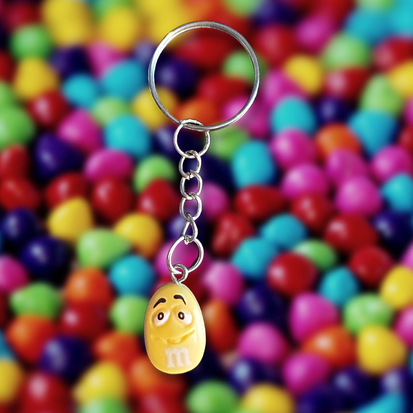 M&M Keyring (Various Colours)