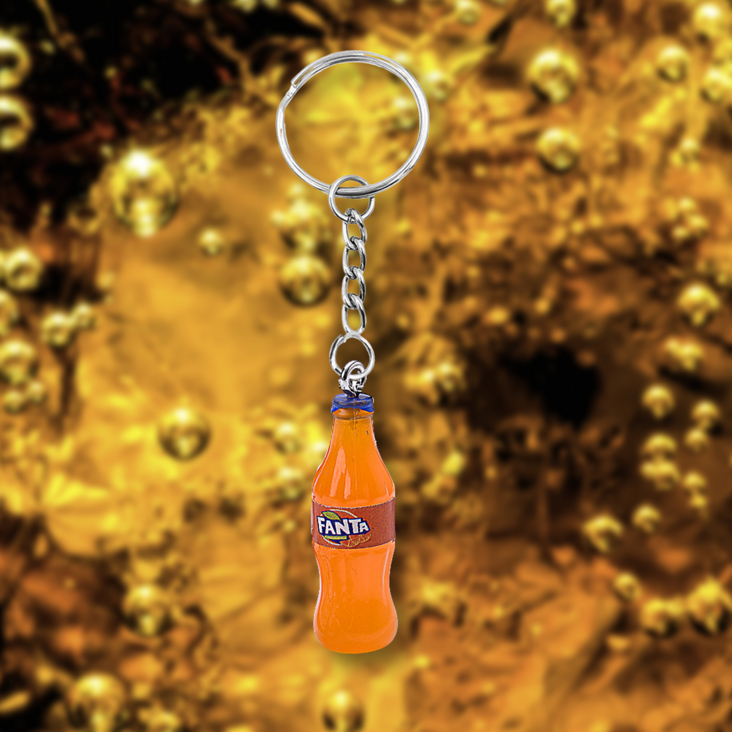 Fanta Bottle Keyring