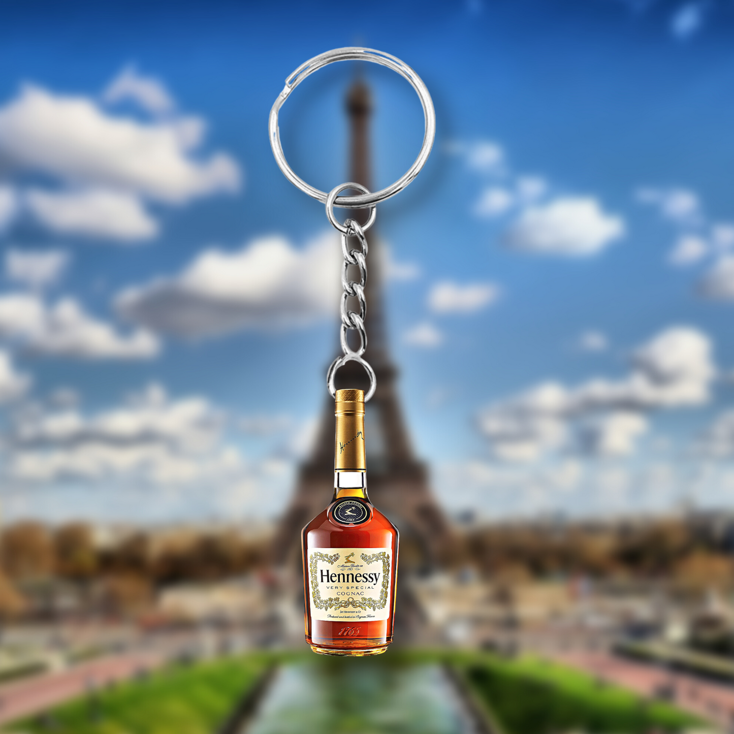 Hennessey Cognac Keyring