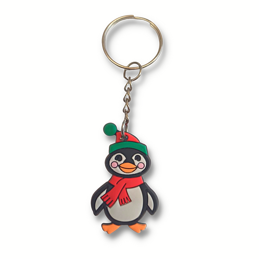 Jolly Penguin Keyring