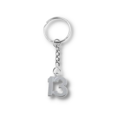 Number Keyrings (Various Types)