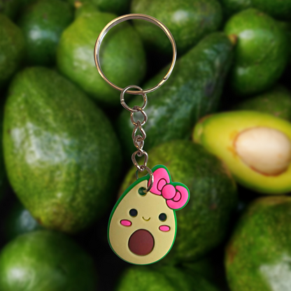 Baby Avocado Keyring