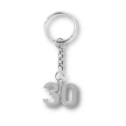 Number Keyrings (Various Types)