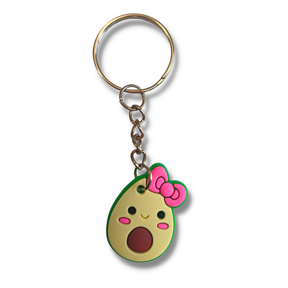 Baby Avocado Keyring