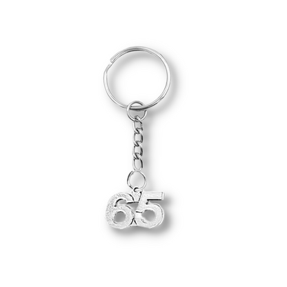 Number Keyrings (Various Types)