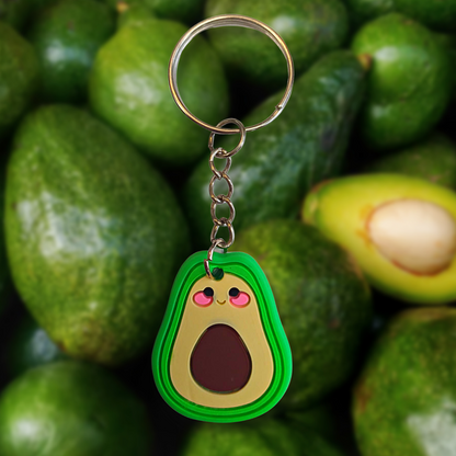 Mr Avocado Keyring