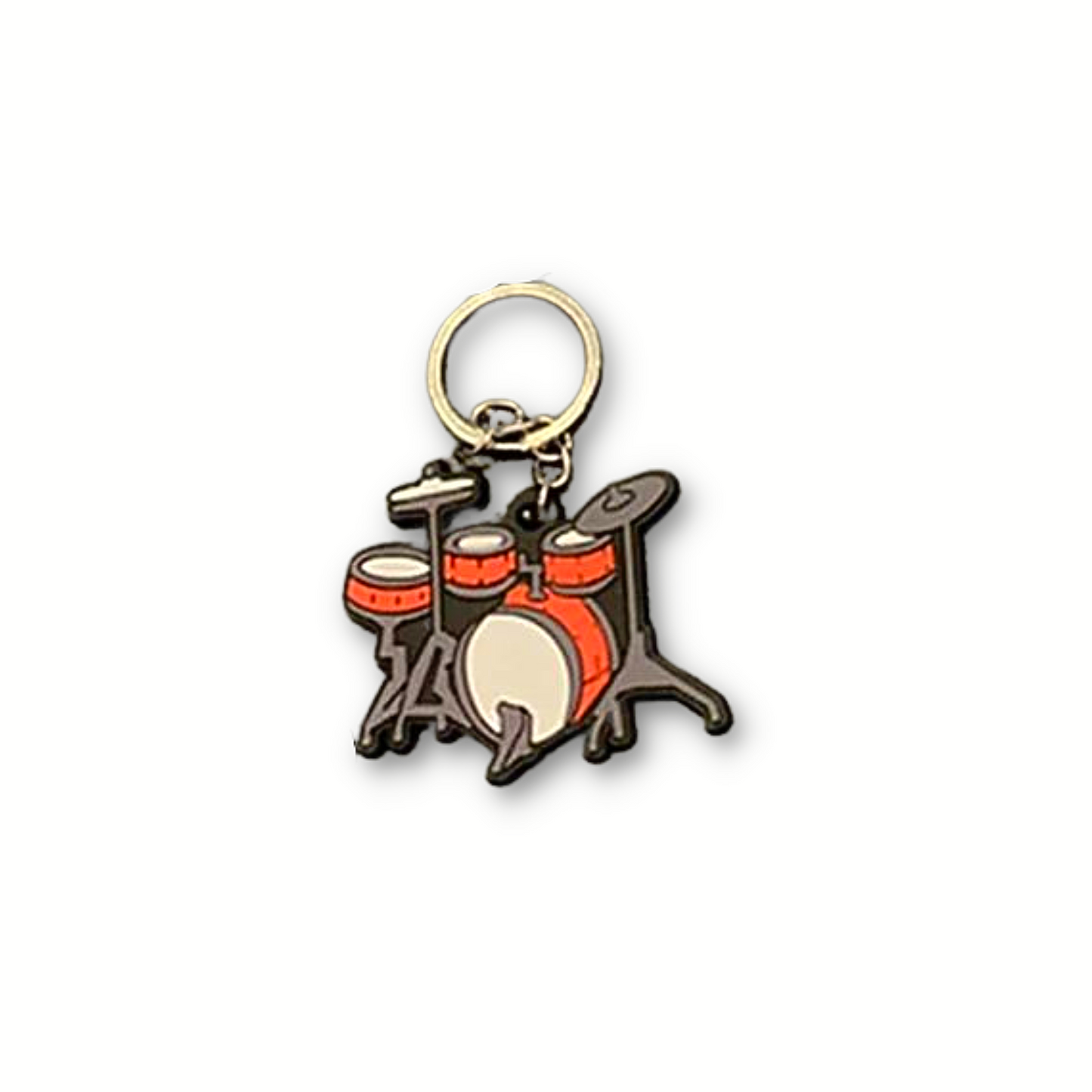 Drum Set Keyring (Various Colours)