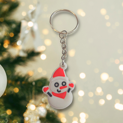 Snowman Keyring