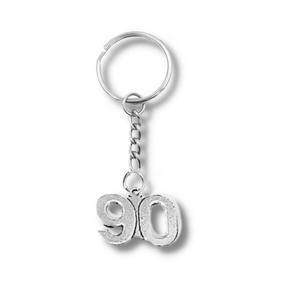 Number Keyrings (Various Types)