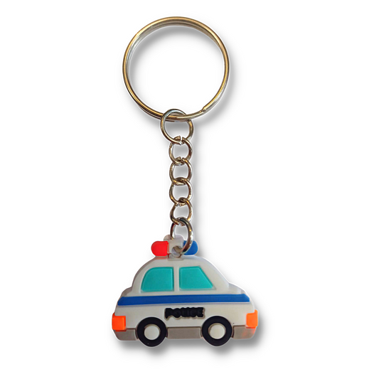 Police Car Keyring