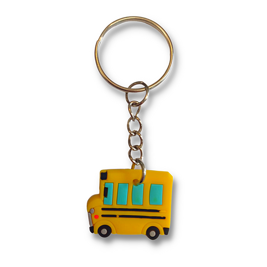 School Bus Keyring