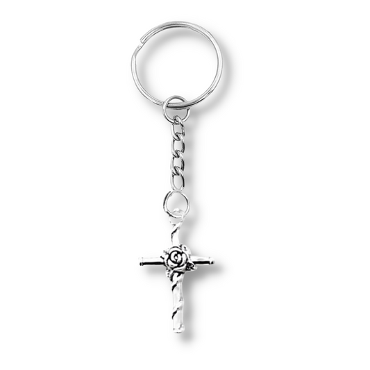 Rose Cross Keyring