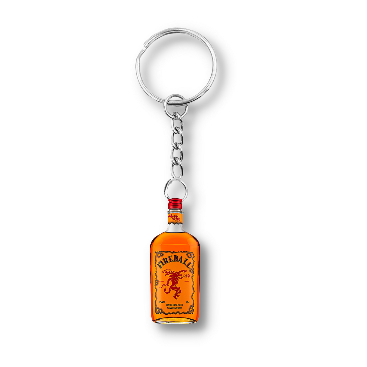 Fireball Keyring