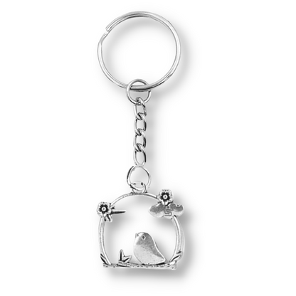 Spring Robin Keyring