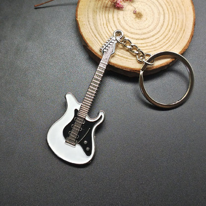 Electric Guitar Keyring (Various Colours)