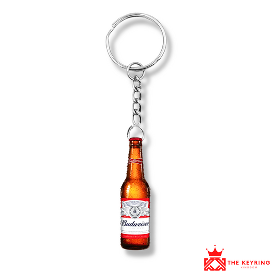 Budweiser Bottle Keyring