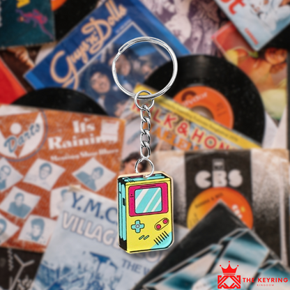 Retro Gameboy Keyring