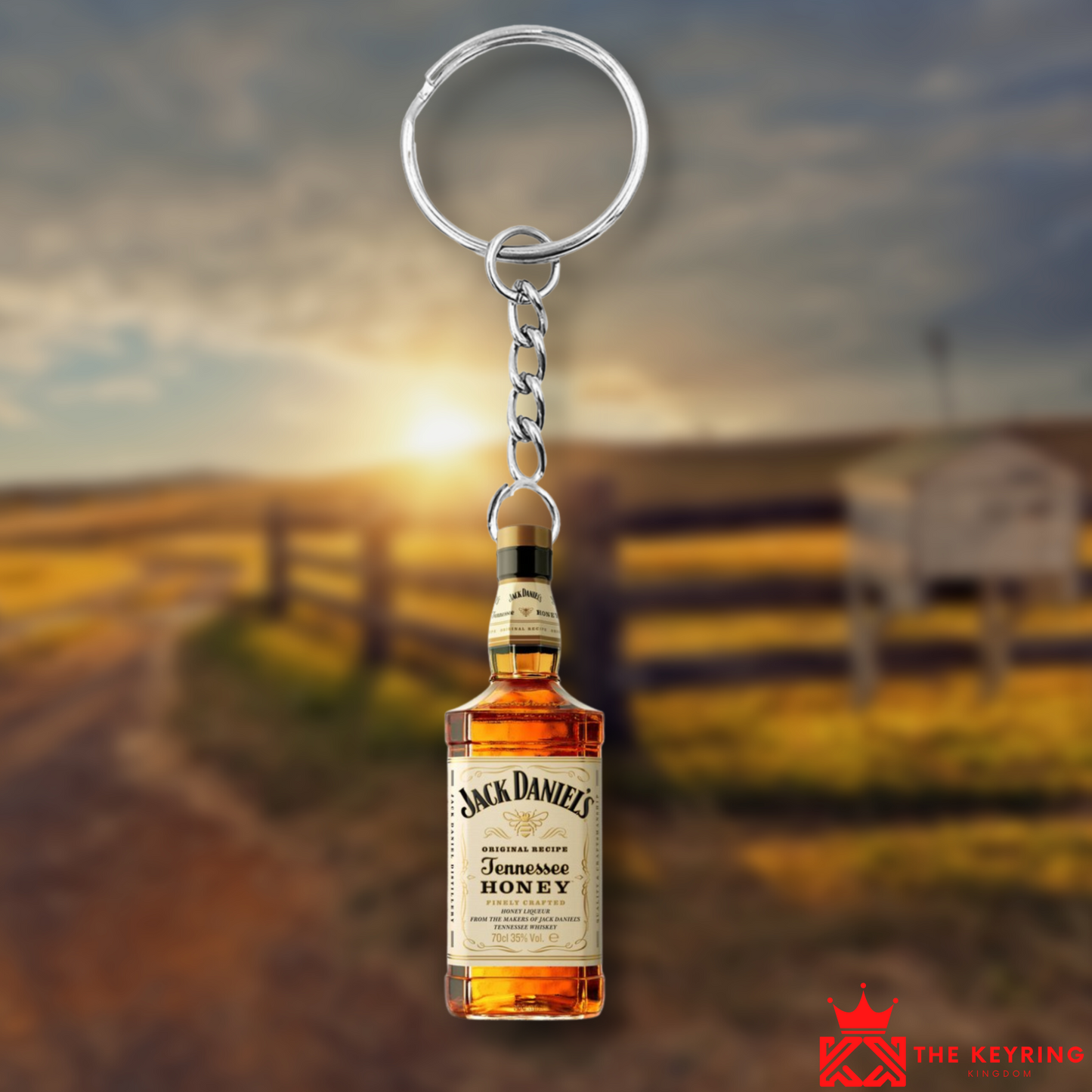 Honey Jack Daniels Keyring