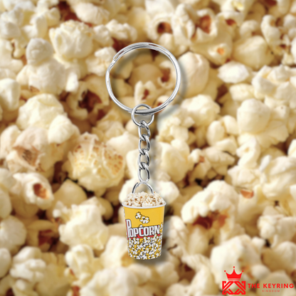 Popcorn Keyring