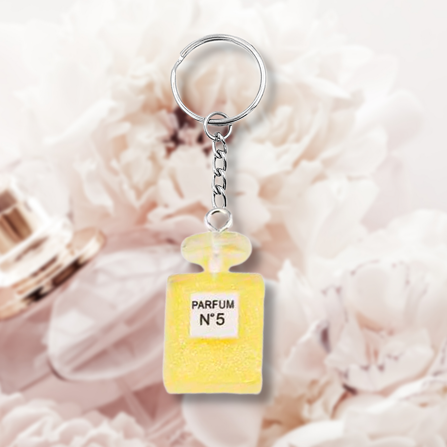 Perfume No.5 Keyring (Various Colours)