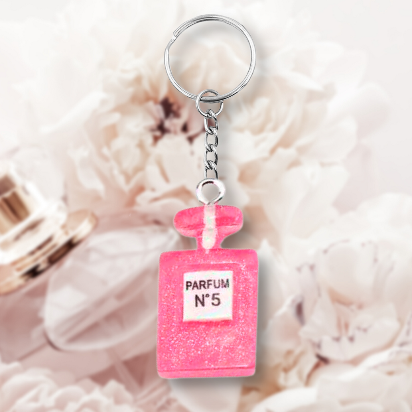 Perfume No.5 Keyring (Various Colours)